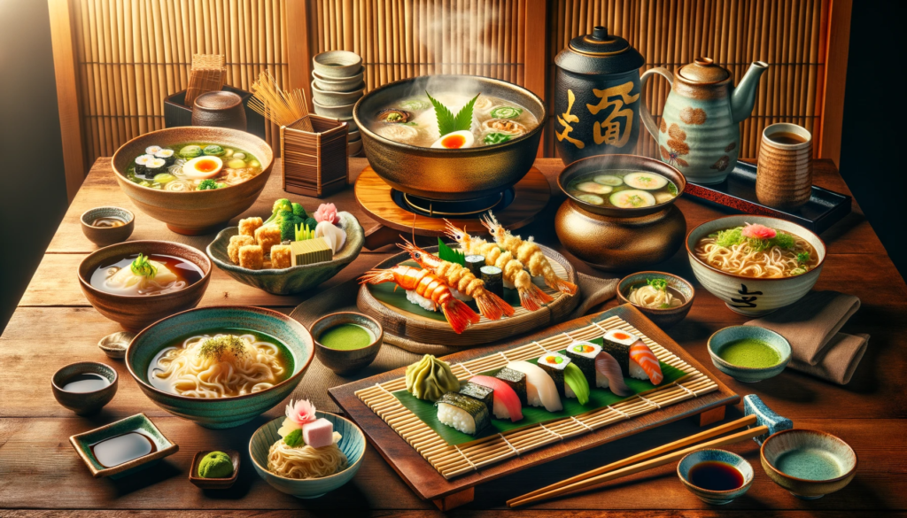 la gastronomia en Japon