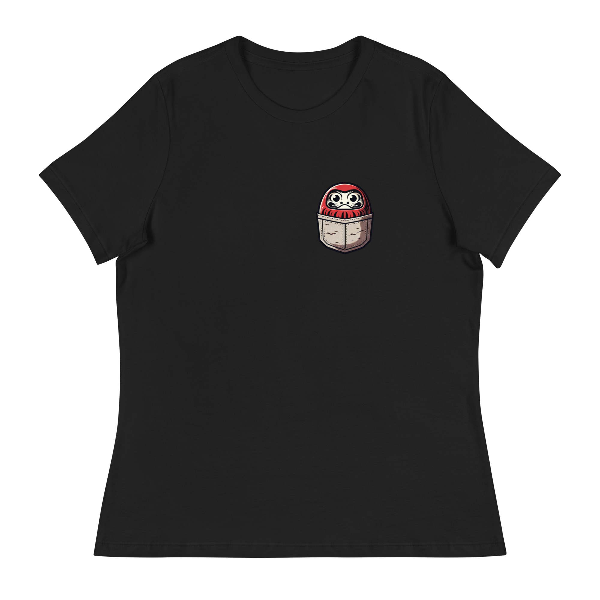 Pocket daruma – Camiseta suelta mujer